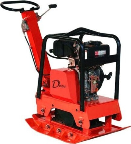 Виброплита DIAM VMR-160/5,5H бензиновый двигатель HONDA, реверсивная 630035