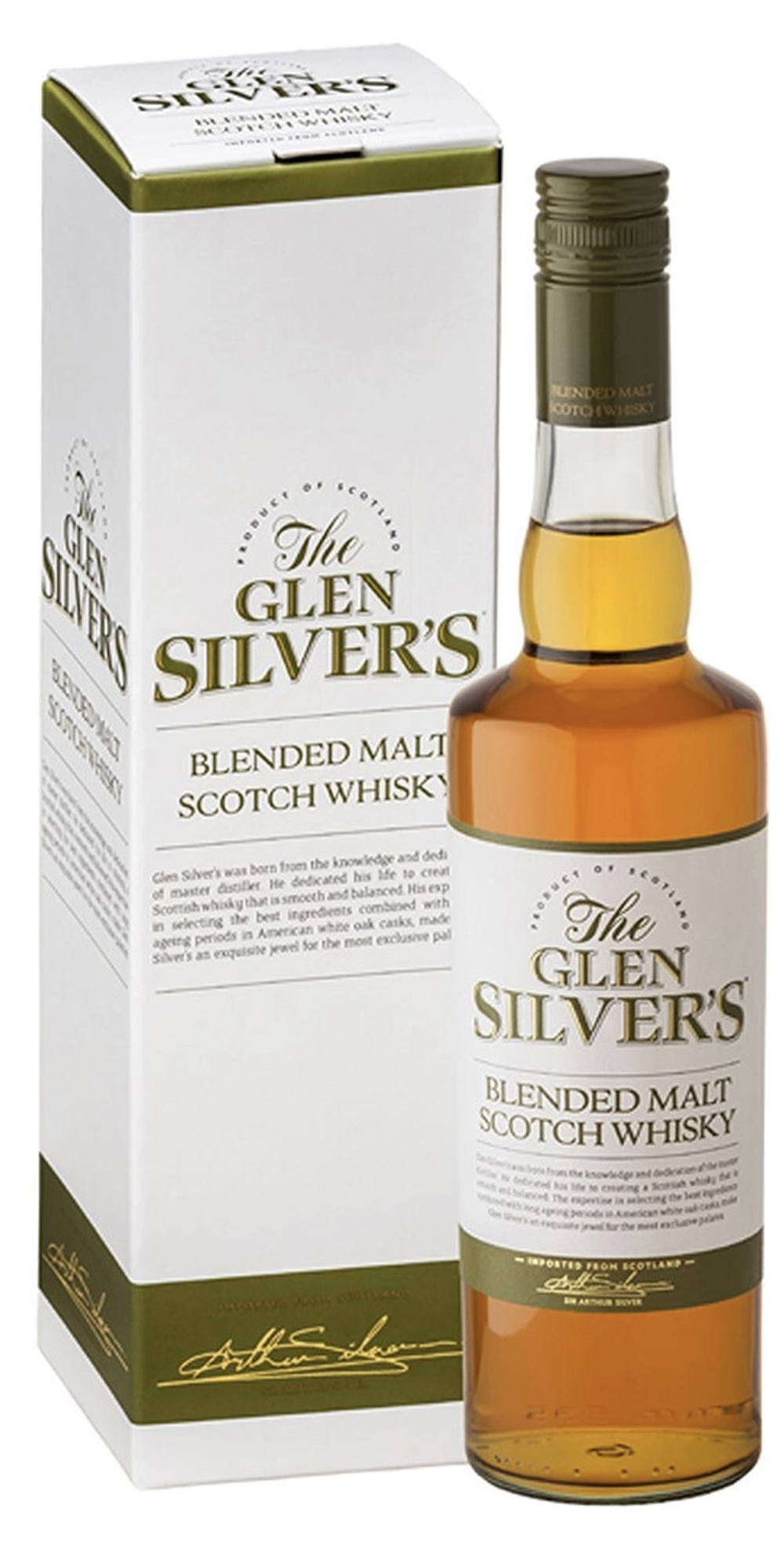 Виски Glen Silver's Blended Malt Scotch, 0.7 л