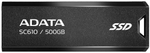 Внешний SSD USB 3.2 Gen 2 Type-A ADATA SC610-500G-CBK/RD