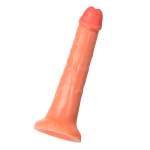 Телесный фаллоимитатор-реалистик 20см на присоске ToyFa RealStick Caliber 983013