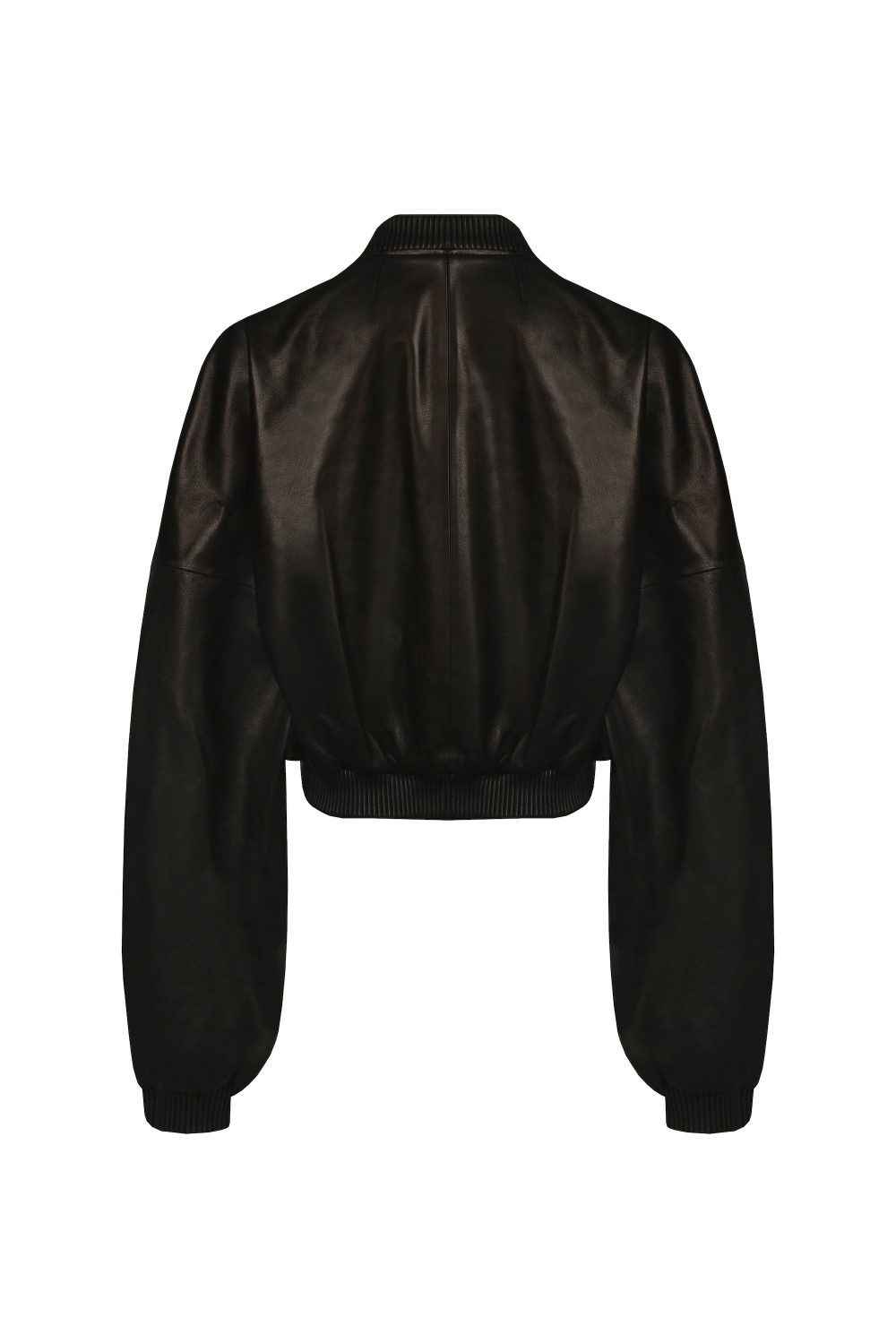 Черная кожаная куртка