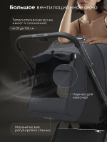 Коляска прогулочная Sweet Baby SBL Elegante D Dark Grey