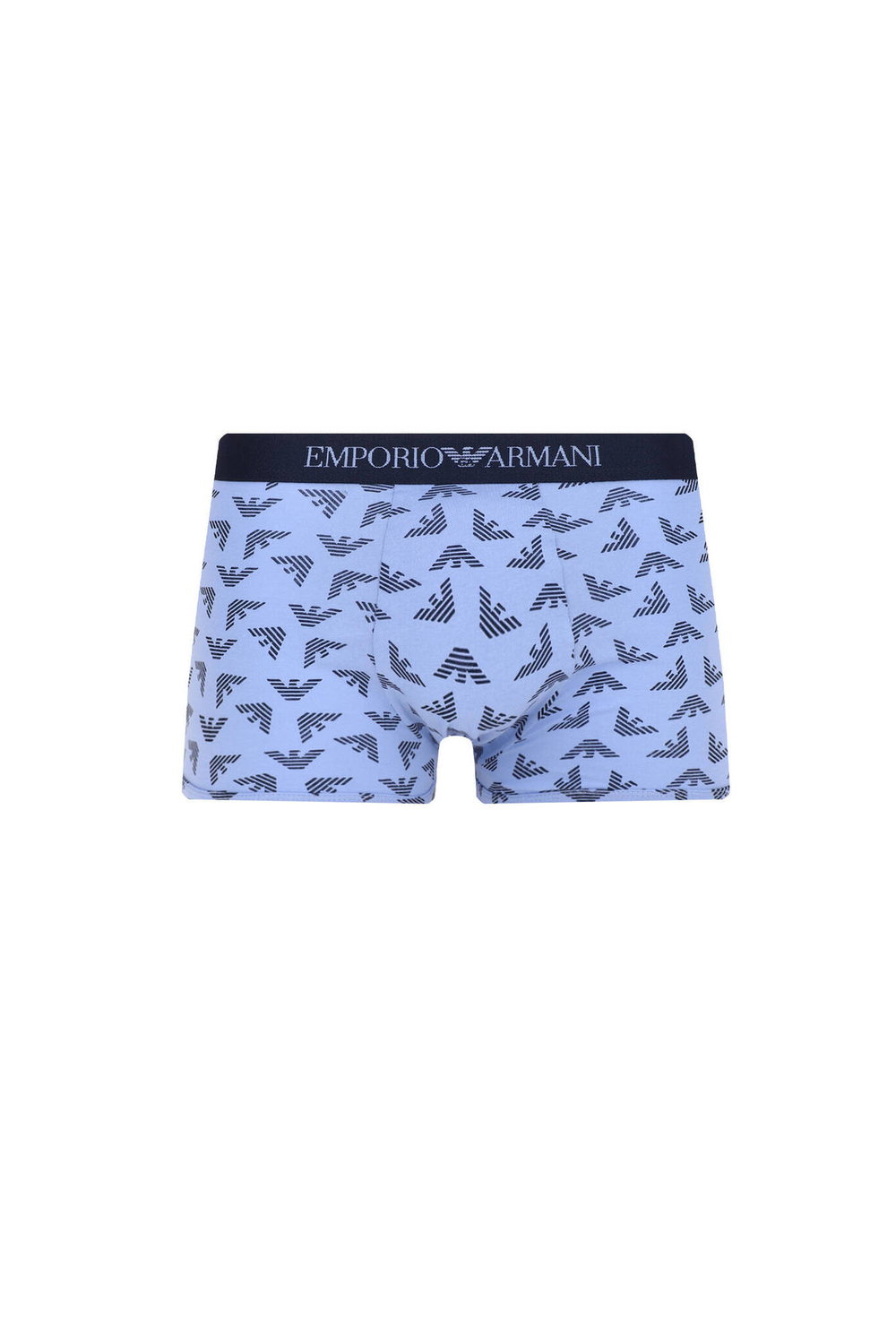 Трусики-боксеры 3шт. Emporio Armani - голубой(111625 4R722)
