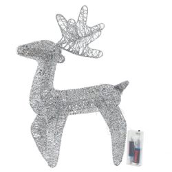 GAEM Светящаяся композиция "Олень" (2хАА, н/п), L24 W8 H35 см