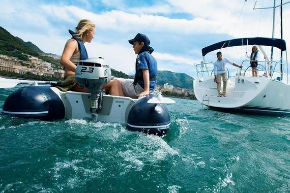 Лодочный мотор HONDA BF 2.3 SCHU 2.3 л.с. четырехтактный