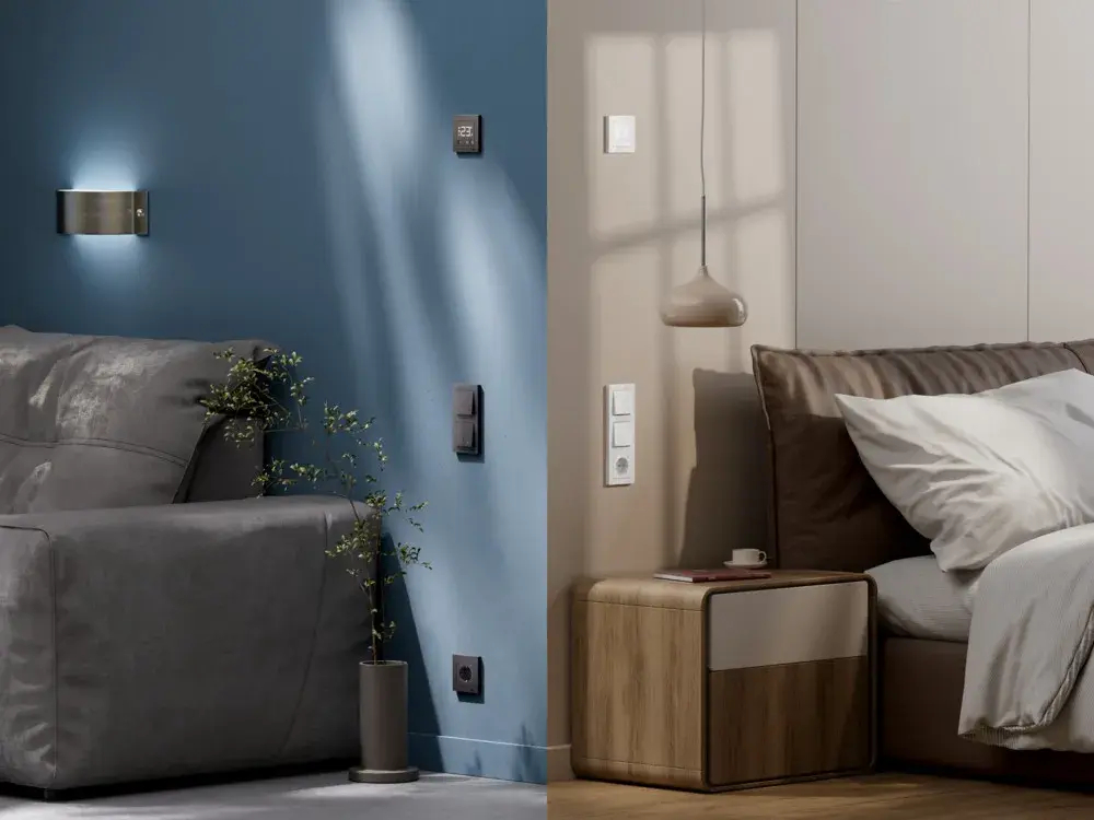 ATLASDESIGN SMART 1-кл. ВЫКЛЮЧАТЕЛЬ с подсв., Zigbee, сх.1, L+N, 10А, мех., БЕЛЫЙ