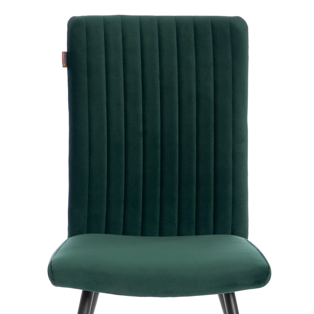 Стул обеденный Monte Carlo TREND, велюр, Deep Forest (изумруд), 49х51х93 см