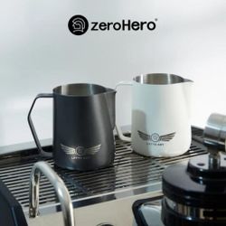 Питчер молочник 600 мл h11 см RACER PITCHER LATTE ART белый матовый нерж. ZeroHero