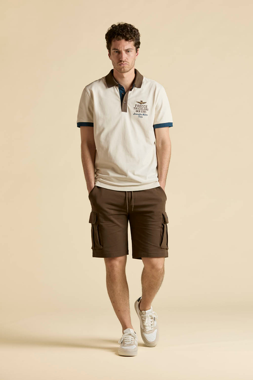 Шорты из хлопка (черные)