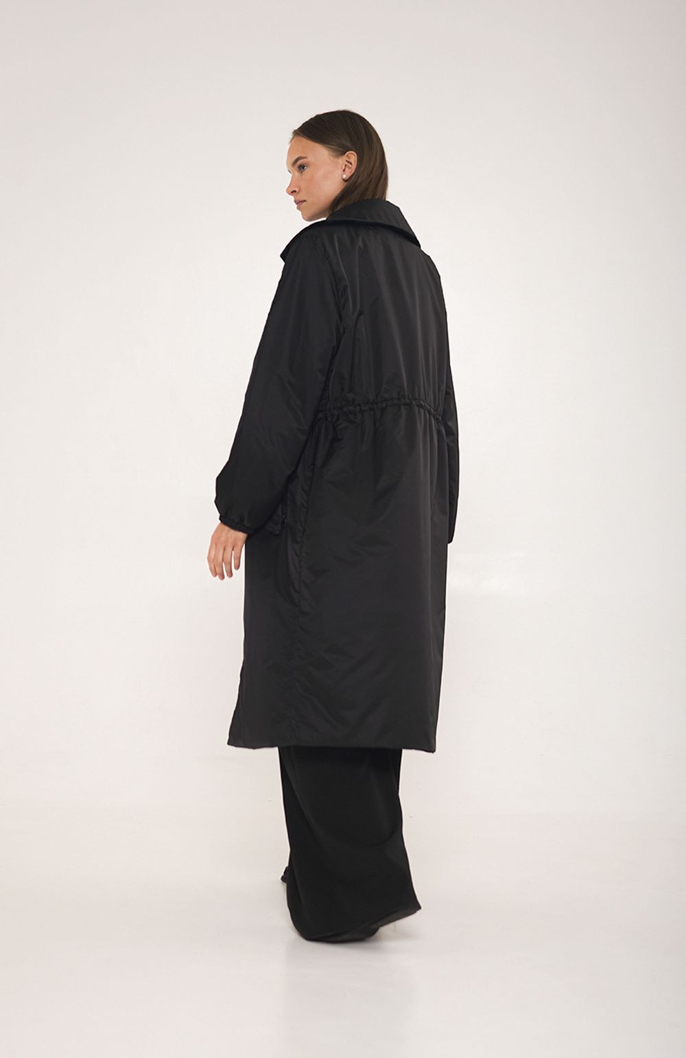 Парка-плащ Alexandra Talalay AW012 черный