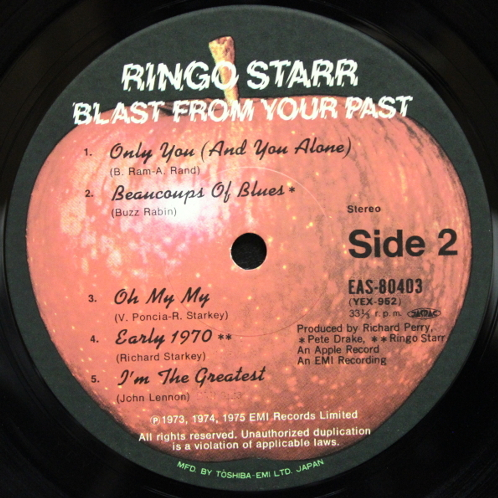Ringo Starr / Blast From Your Past (LP)