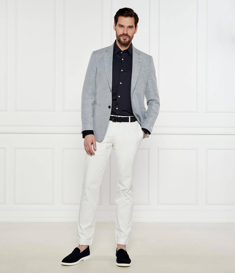 Рубашка H-HANK-kent-C3-214 BOSS BLACK - темно-синий(50538949)