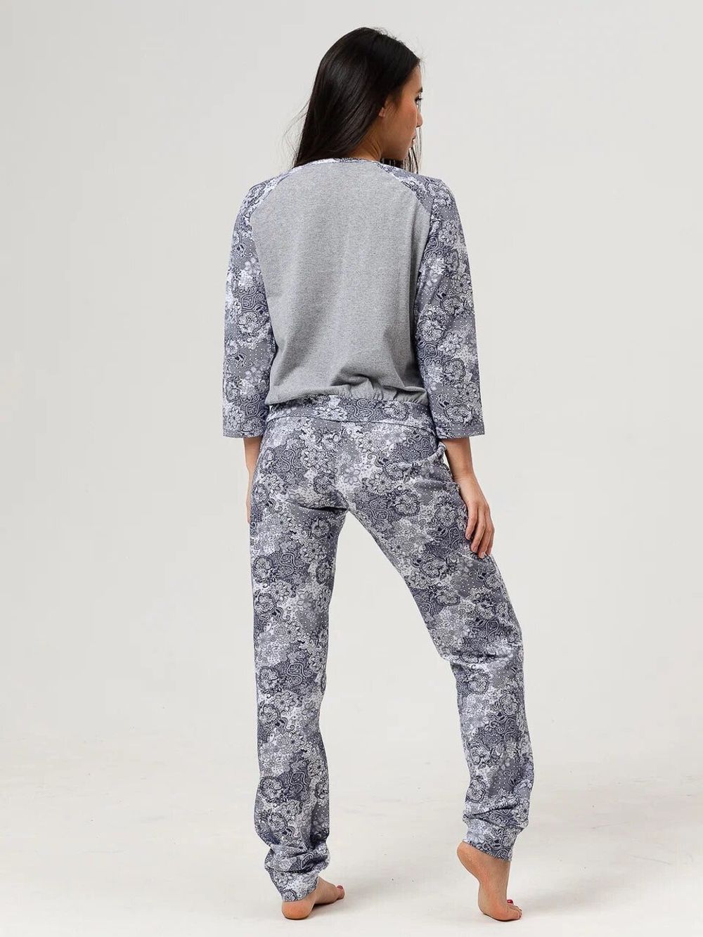 Уют костюм (серый) Lena Basco (Акция)