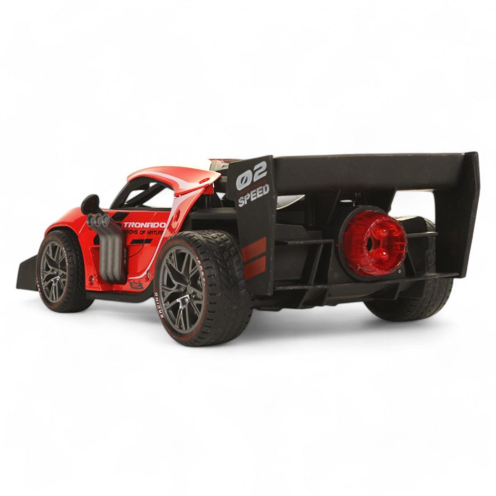 Машина классическая на РУ 24см, красная коробка 687-1