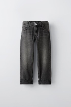 ZARA ДЖИНСЫ ORIGINAL FIT, ЧЕРНЫЙ