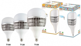 Лампа светодиодная T-30 Вт-230 В-6500 К–E27 (99x168 мм) НАРОДНАЯ SQ0340-1643