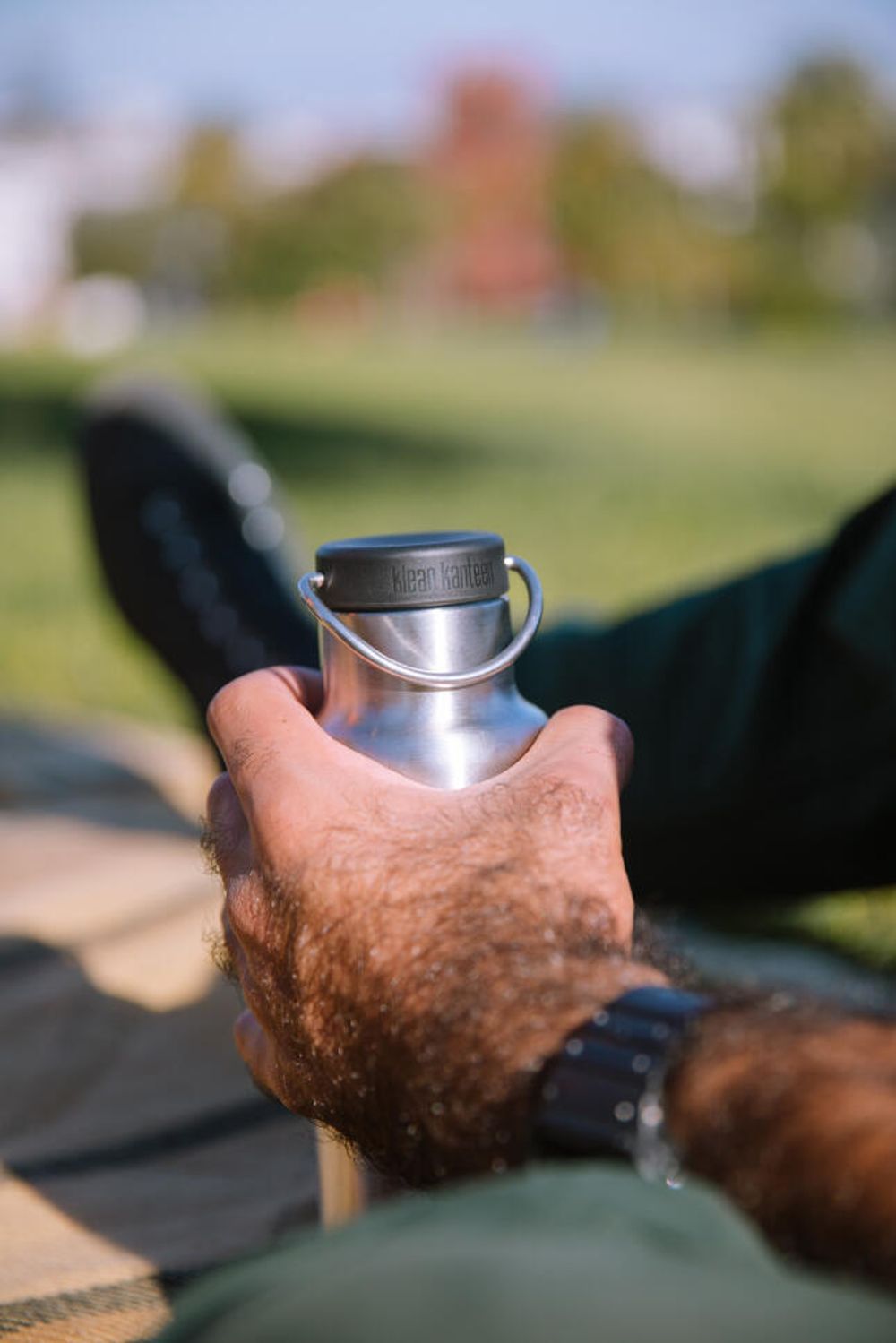 Термобутылка Klean Kanteen NEW Insulated Classic 20oz (592 мл) Brushed Stainless