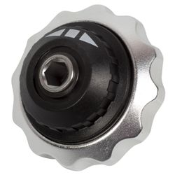 KING TONY (2745) Трещотка 1/4", бесшаговая, дисковый механизм, для вставок (бит)