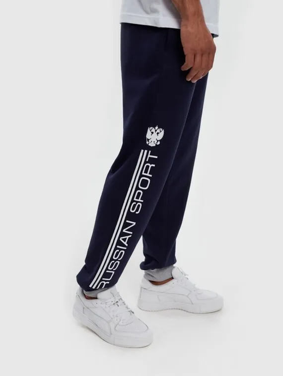 Брюки President Russian Sport, размер XS, цвет синий