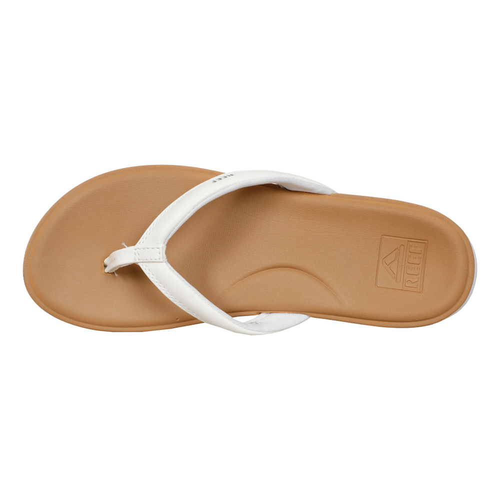 Женские теннисные кроссовки Reef Cushion Cloud Flip-flops Women - White, Caramel