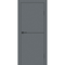 Купить Фото межкомнатной двери экошпон Profilo Porte P-19 графит кромка ABS глухая