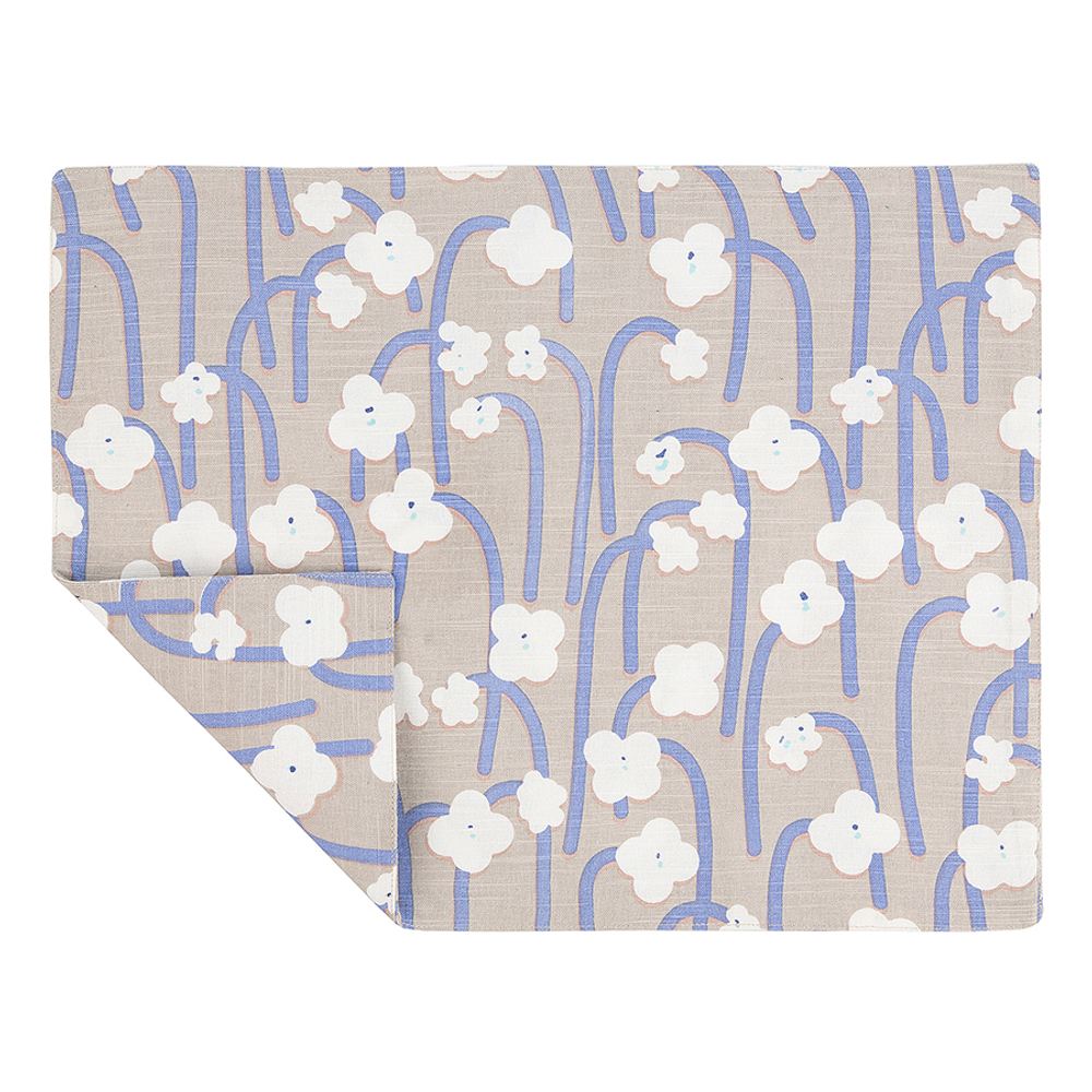 Салфетка под приборы с принтом Полярный цветок из коллекции scandinavian touch, 35х45 см