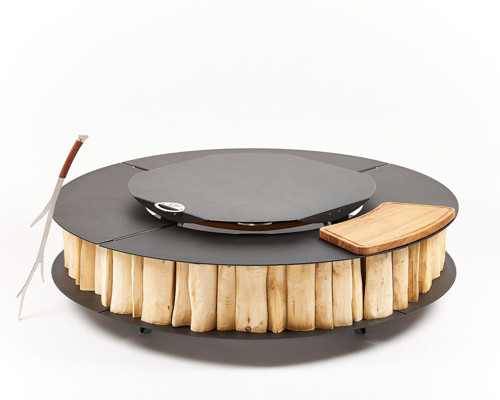 Крышка для костровой чаши Up!Flame Steel Cover black