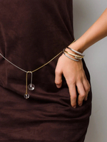 Колье - пояс "Bubble snake" Bicolor