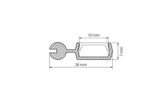 Профиль Arlight POLI-2000 ANOD 021738