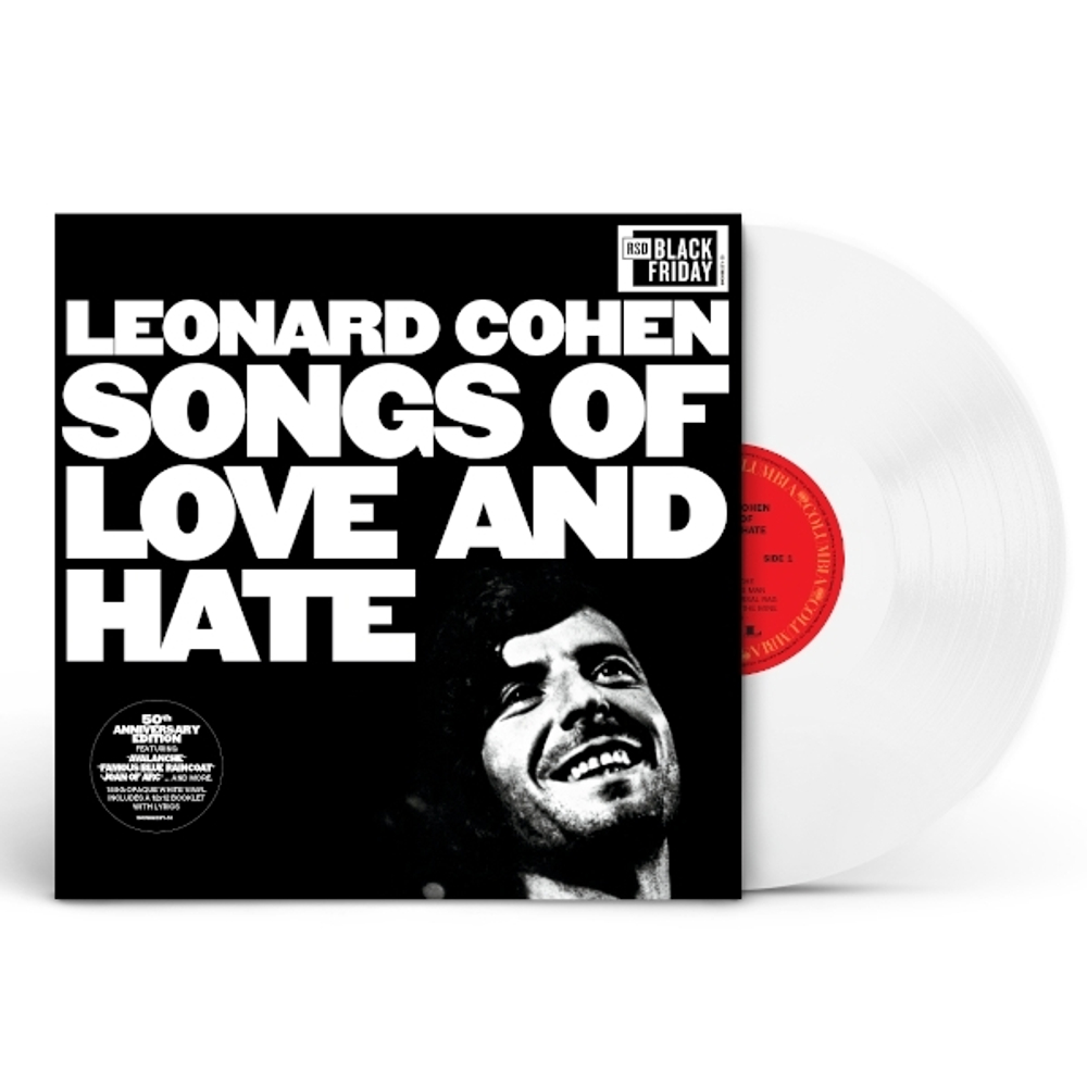 Leonard Cohen / Songs of Love and Hate (50th Anniversary)(Coloured Vinyl)(LP)