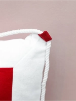 Декоративная подушка в морском стиле 40*40 см