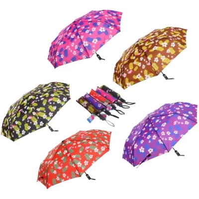 Зонт женский полуавтомат «Эдельвейс», микс 6 цветов, 8 спиц, d-100см, длина в слож. виде 30см
