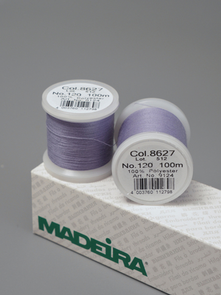 Нитки швейные Madeira aerofil № 120 Col. 8627 орхидея (100 м)