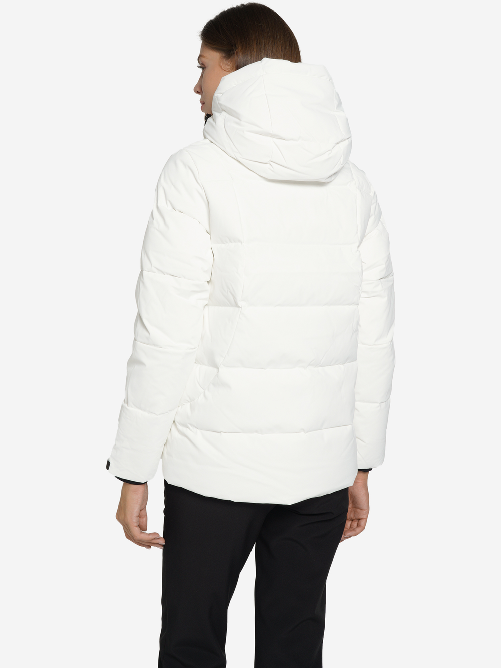 12240828 Куртка пуховая женская Hooded Down jacket белый Pelliot