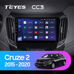 Teyes CC3 9" для Chevrolet Cruze 2015-2020