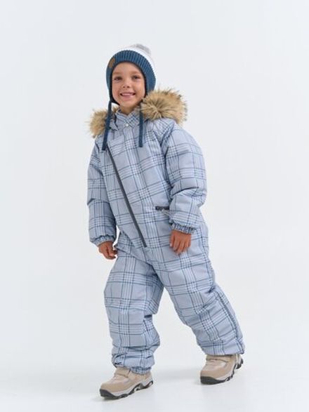 Комбинезон зимний ретро "Голубой"