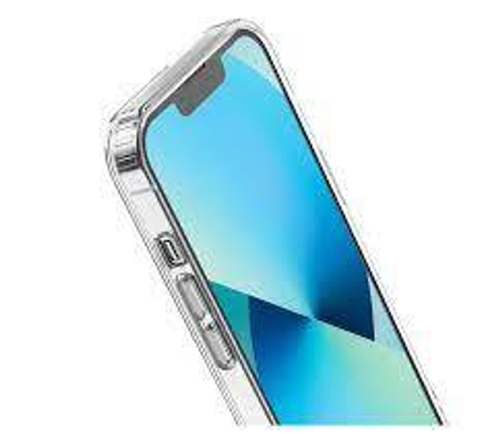 Накладка Light soft Apple 13 силикон прозрачный Coblue