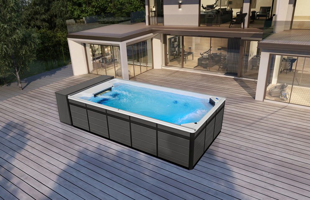 Широкий плавательный спа-бассейн Victoria Star VS-GT601