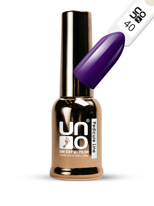 Uno гель-лак PEDICURE LINE 40, 8 мл