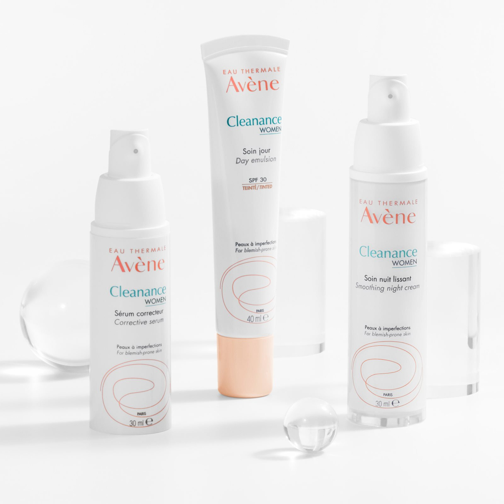 Avene Cleanance - дневная эмульсия для кожи с акне /  SPF 30 tinted 40  ml  / GTIN 3282770140521