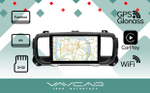 Магнитола для Citroen Jumpy 2016+ - Vaycar VA14-0556 на Android 13, 8-ядер, 2Гб-32Гб, 4G SIM-слот
