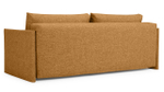 Диван Коя Лайт Strong Plus 06 208*94*80 см, Оранжевый  Еврокнижка Фиеста
