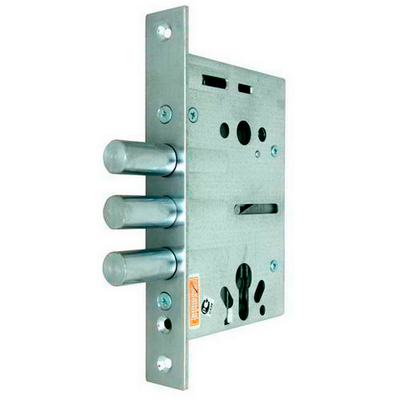 Замок Ритка врезной ЗВ-1РМП-001-Хп хром (Крит)