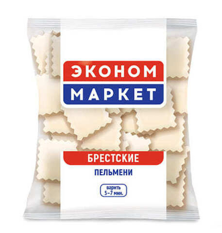Пельмени "Брестские" из мяса птицы 450г. Санта Бремор