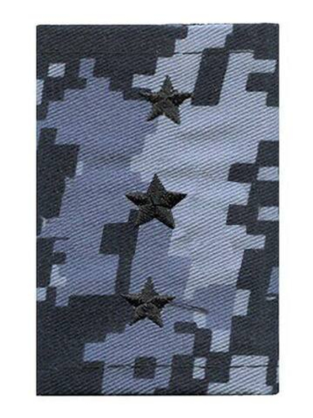 Фальшпогоны Росгвардия ВОХР синяя цифра ст. прапорщик