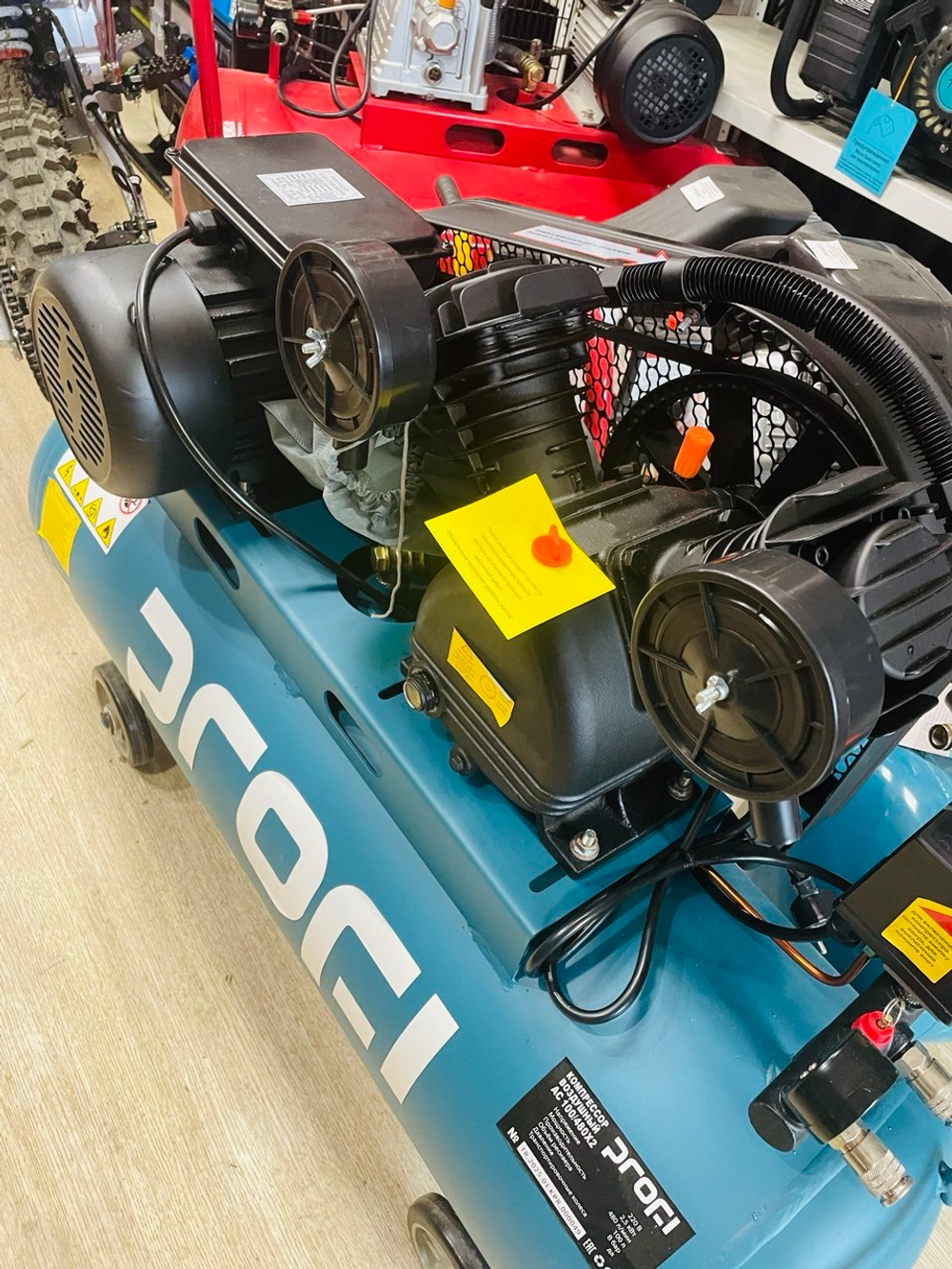 Компрессор воздушный PROFI AC 100/480X2