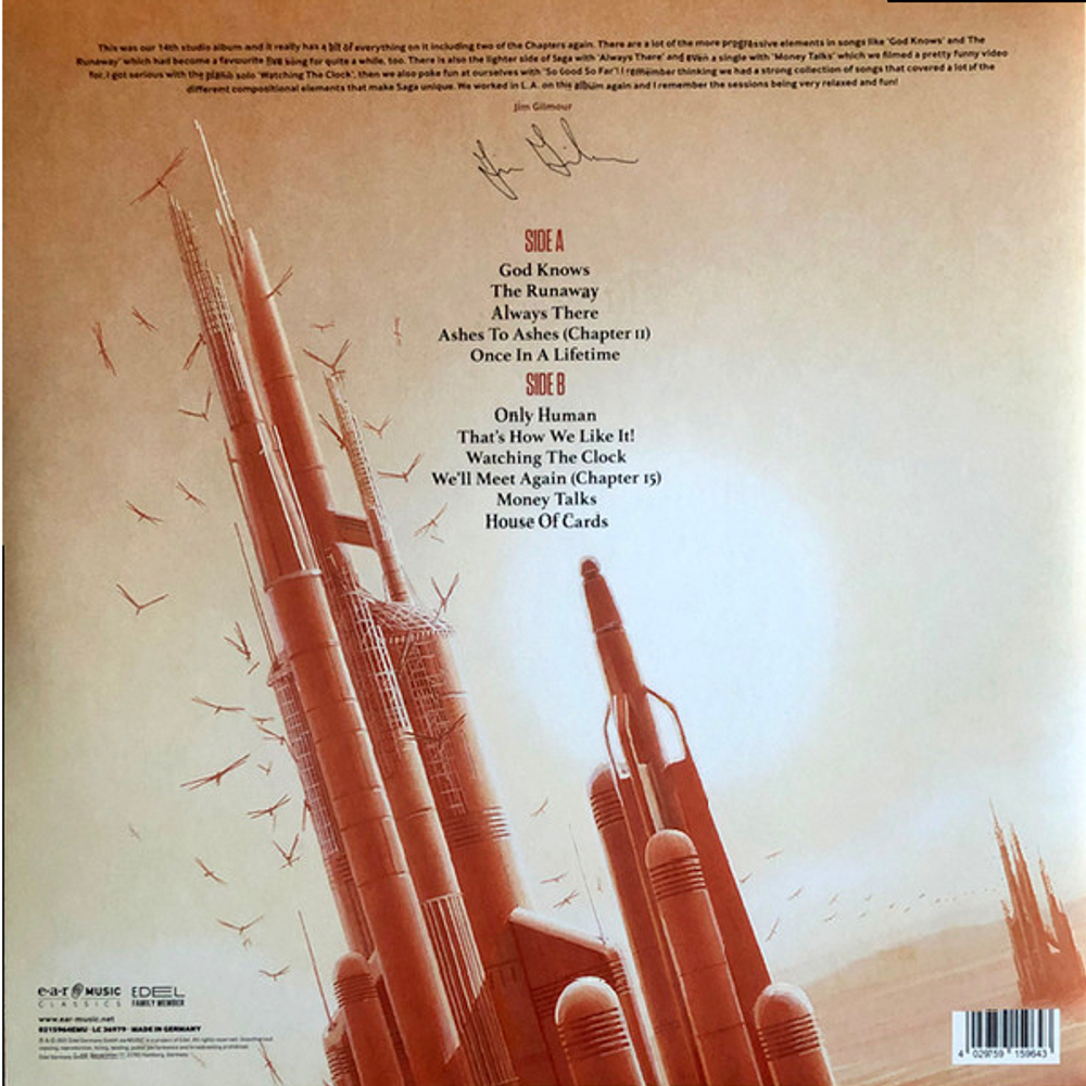 Saga / House Of Cards (LP)