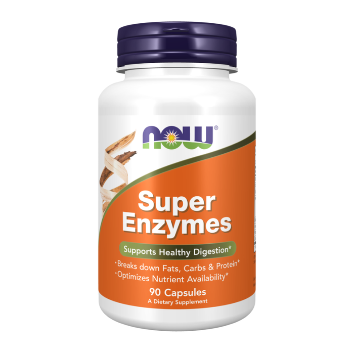 Супер Энзимы, Super Enzymes, Now Foods, 90 капсул