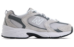 New Balance NB 530 non-slip wear-resistant low-top running shoes for men and women the same gray