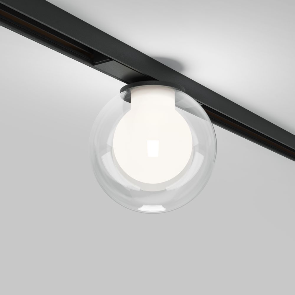 Трековый светодиодный светильник Maytoni Basity Bubble TR181-1-4WTW-B